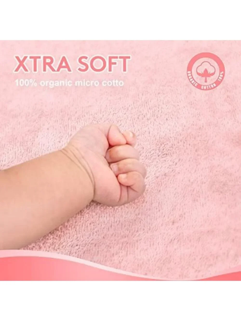 Ultra Soft Hooded Towel for Kids - 100% Cotton, Large Animal Design, Ages 3-10
